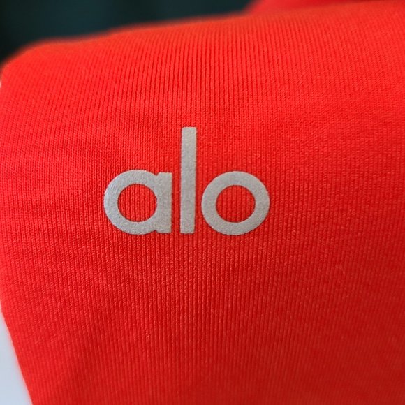 International Orange Alo Yoga Pants - Picture 2 of 4